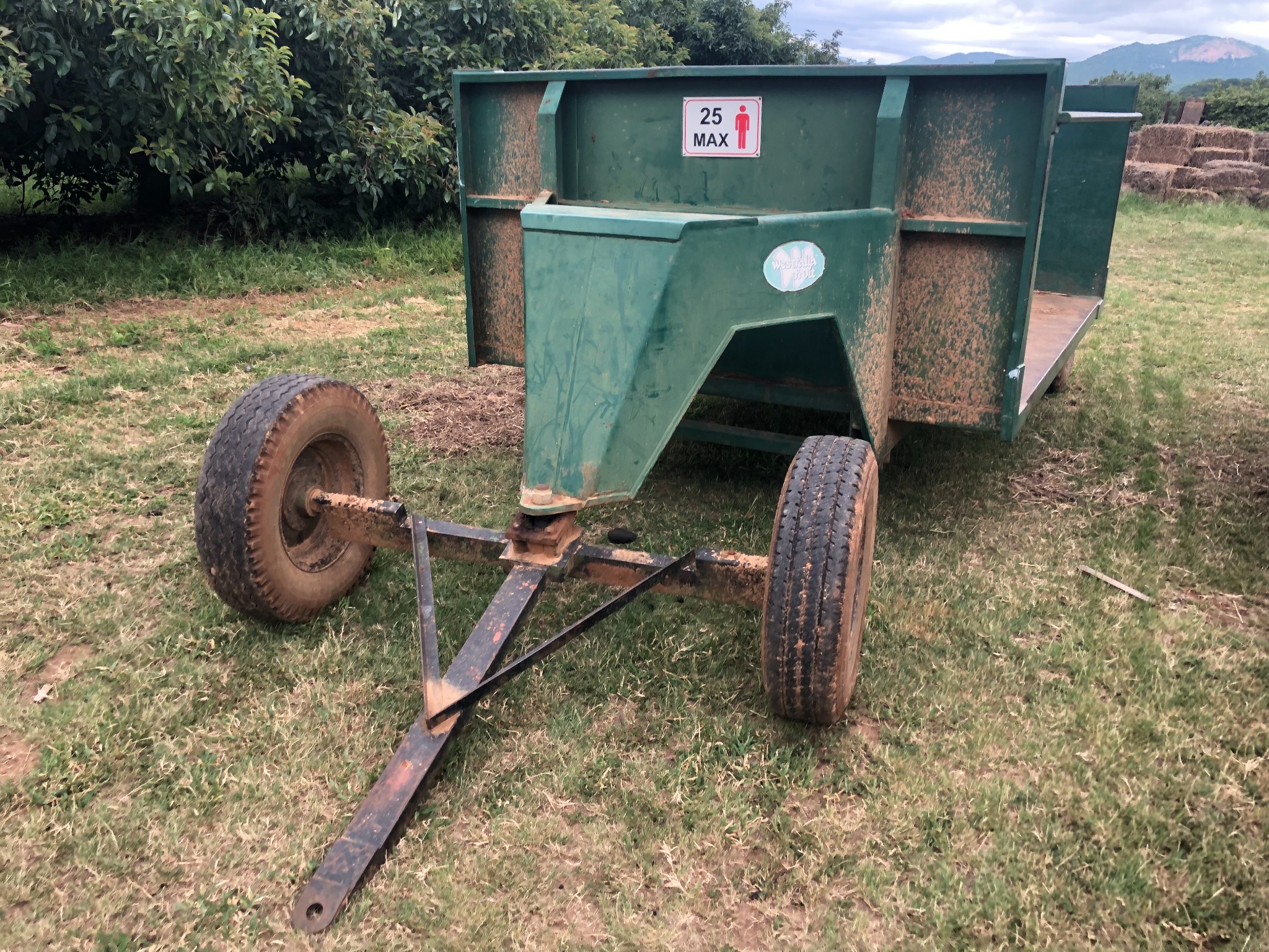 Original bin trailer
